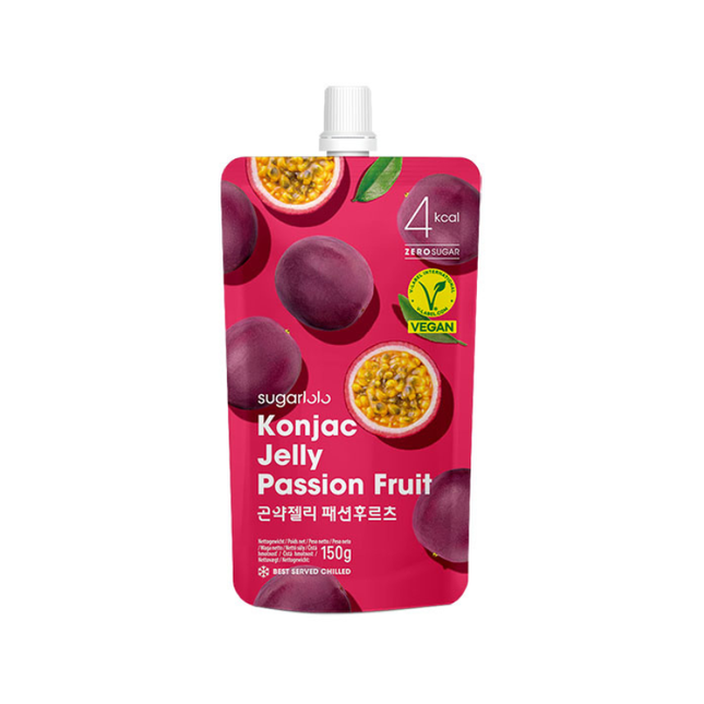 SugarLolo Konjac Gelee Passionsfrucht Ohne Zucker 150 g