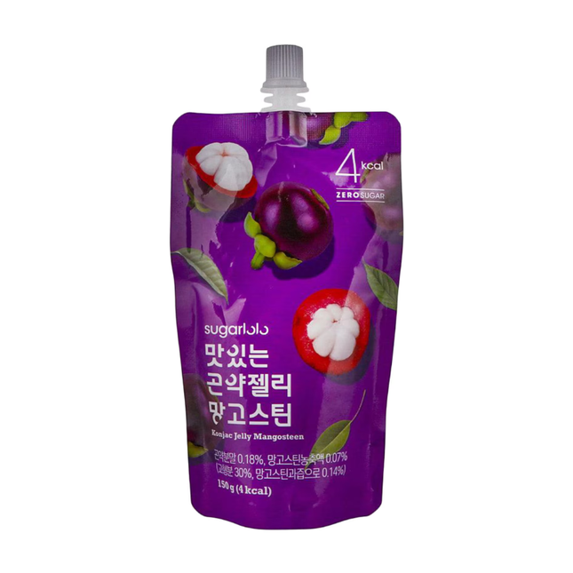 SugarLolo Konjak-Gelee Mangostan Zuckerfrei 150 g