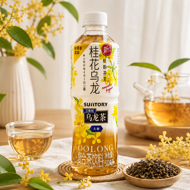 Suntory Oolong Tea Osmanthus 500 ml