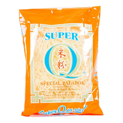 Super Q Special Palabok Cornstarch Sticks – Noodles di Amido di Mais 454 g