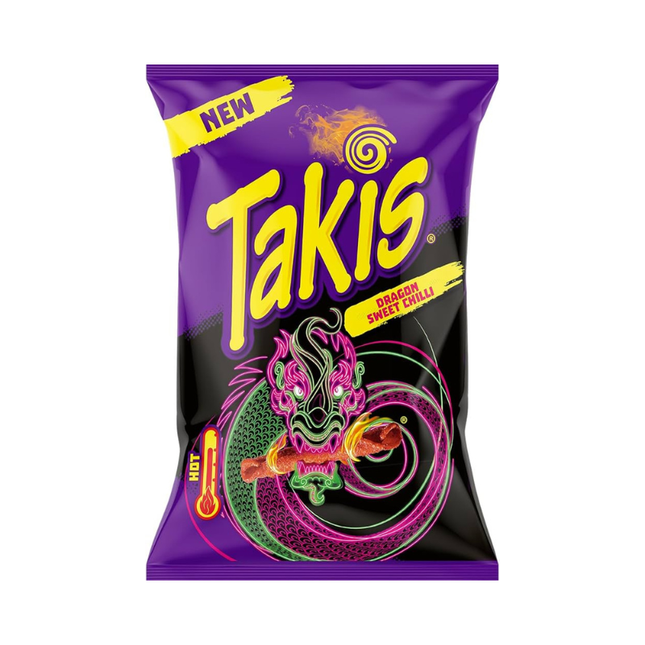 Takis Dragon Sweet Chili – Snack Piccante al Gusto Sweet Chili (100g)