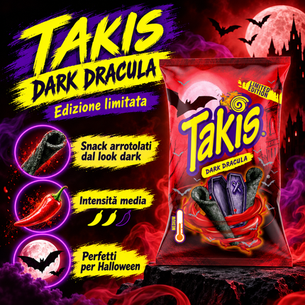 Takis Dracula Limited Edition Teriyaki 100 g