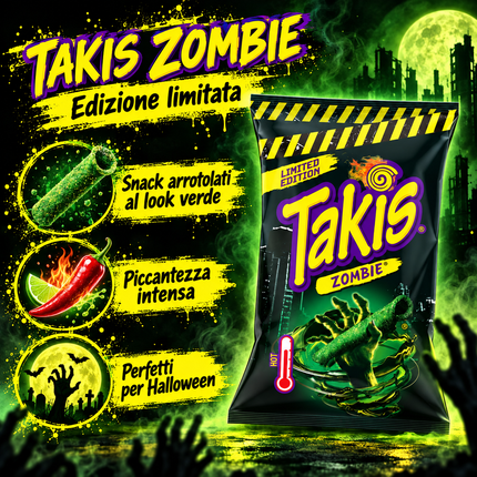 Takis Zombie Cetriolo & Lime Limited Edition 100 g