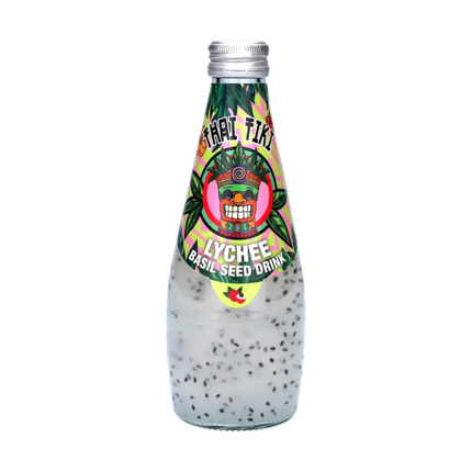 Thai Tiki Lychee Basil Seed Drink 290 ml