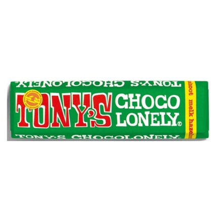 Tony’s Chocolonely Milk Hazelnut Chocolate Bar 47g