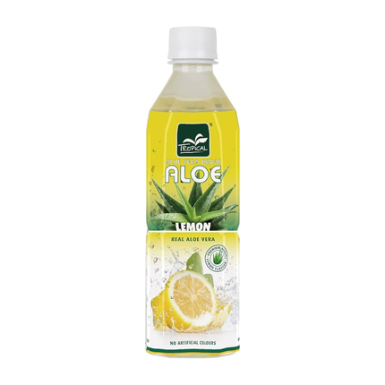 Tropical Aloe Vera Getränk Zitrone 500 ml