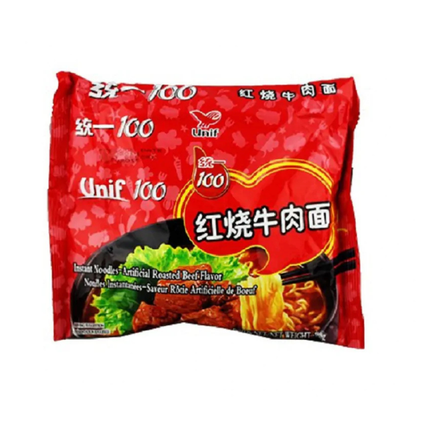 Unif 100 Instant Noodles Roasted Beef Flavor 108 g