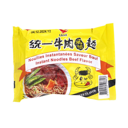 Unif Instant Noodles Beef Flavor – Noodles Istantanei al Gusto Manzo 85 g