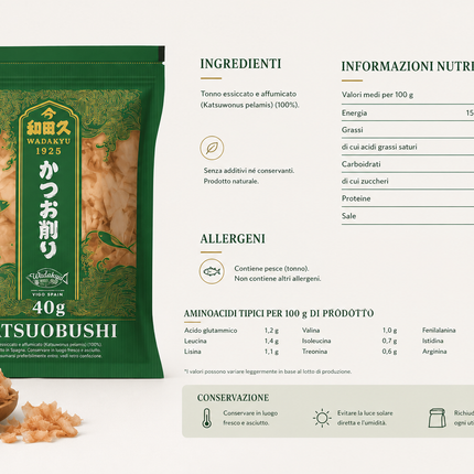 Wadakyu Katsuobushi Dried Bonito Flakes 40 g