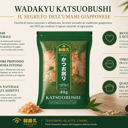 Wadakyu Katsuobushi Dried Bonito Flakes 40 g