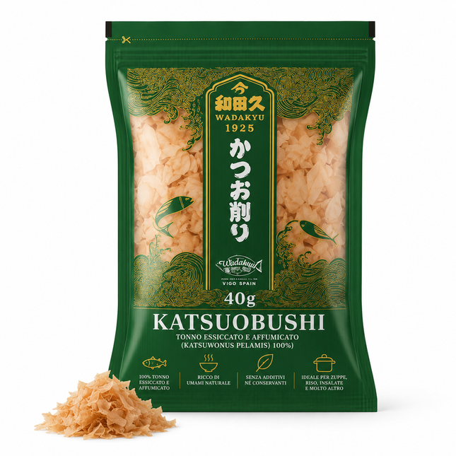Wadakyu Katsuobushi Fiocchi di Bonito Essiccato 40 g
