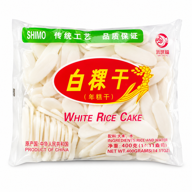 White Rice Cake – Gnocchi di Riso Cinesi (400g)
