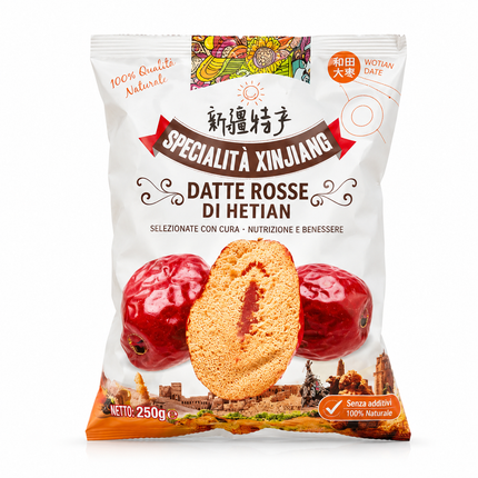 Xiang Specialty Datteri Rossi Croccanti 250g