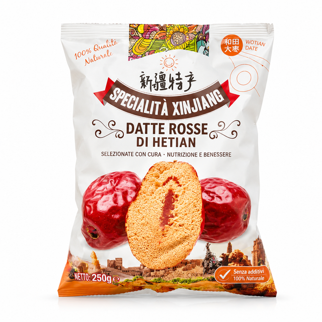 Xiang Specialty Datteri Rossi Croccanti 250g