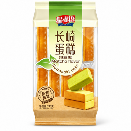 Xing Mai Yu Nagasaki Matcha Castella 330 g