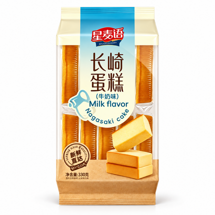 Xing Mai Yu Nagasaki Milk Castella 330 g