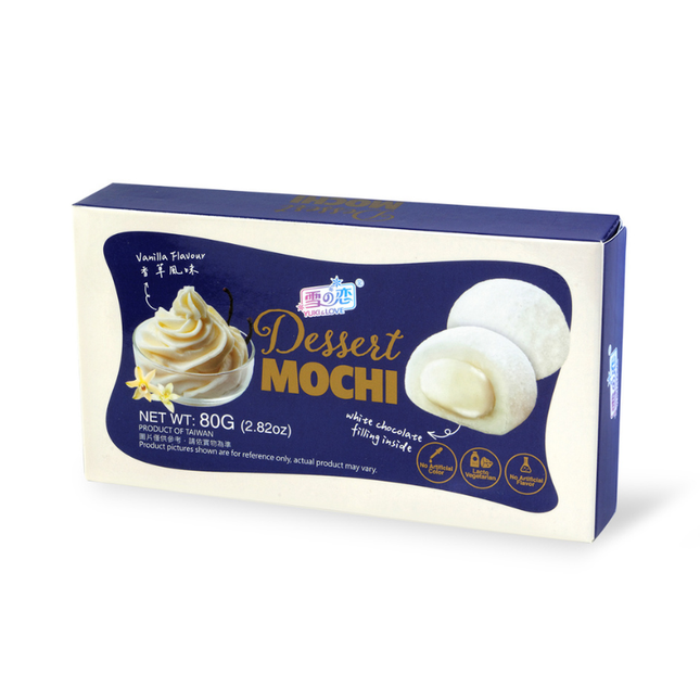 YUKI & LOVE – Mochi al cioccolato e vaniglia – 80 g