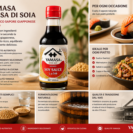 Yamasa Salsa di Soia Tradizionale 200ml