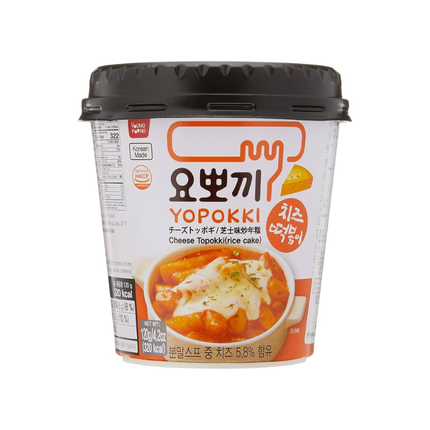 Yopokki Cheese Tteokbokki Cup – Gnocchi di Riso Coreani al Formaggio 120 g