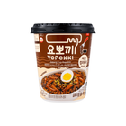 Yopokki Jjajang Cup Rapokki – Tteokbokki e Ramen alla Salsa di Fagioli Neri 145 g