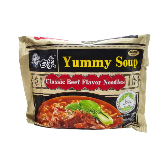 Yummy Soup Classic Beef Flavor Instant Noodles 96 g