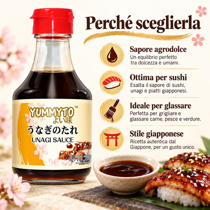 Yummyto – Salsa Unagi 200 ml