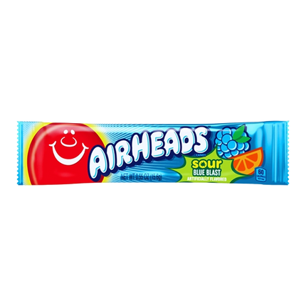 Airheads Sour Blue Blast – Caramella Morbida Acidula 15,6 g