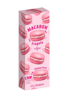 Macaron alla Fragola Senza Glutine – 3 pezzi (42g) | Dessert Francese dal Gusto Fruttato