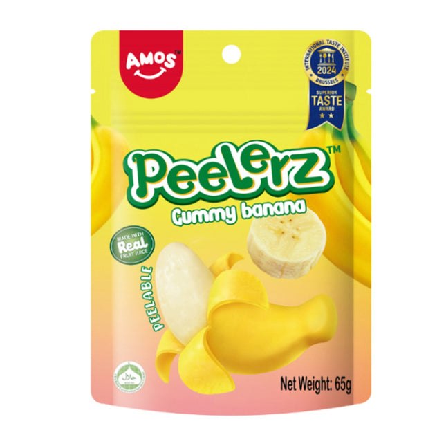 Amos Peelerz Caramelle Gommose Pelabili Banana 65 g