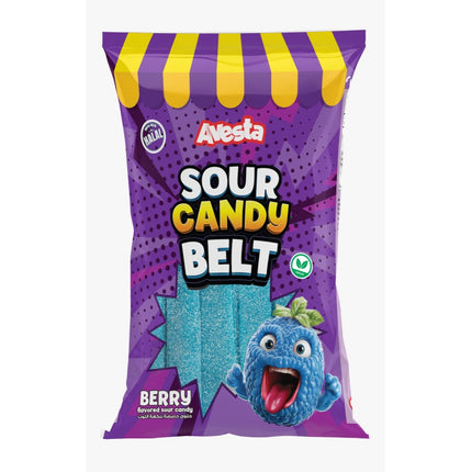 Avesta Sour Belt Berry – Cinture Gommose Acide ai Frutti di Bosco 70 g