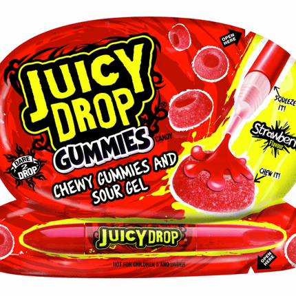 Bazooka Juicy Drop Gummies – Caramelle Gommose con Gel Extra Acido