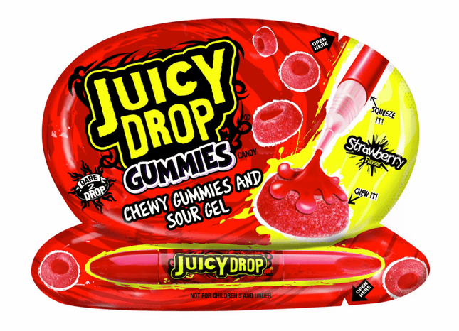 Bazooka Juicy Drop Gummies – Caramelle Gommose con Gel Extra Acido
