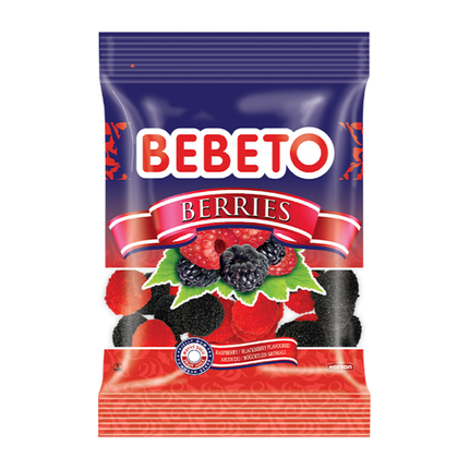 Bebeto Forest Fruits – Caramelle Gommose ai Frutti di Bosco 70 g
