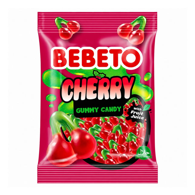 Bebeto Cherry – Caramelle Gommose alla Ciliegia 80 g