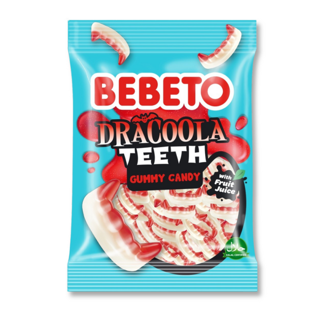 Bebeto Dracoola Teeth – Denti Gommosi 80 g