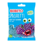 Bebeto Happy Laces Blue Raspberry – Lacci Gommosi Acidi 80 g