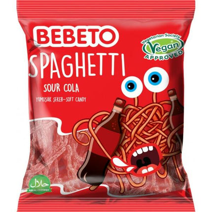 Bebeto Happy Laces Cola – Lacci Gommosi Acidi 80 g