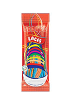 Bebeto Happy Laces Mandarin & Raspberry – Lacci Gommosi 75 g