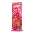 Bebeto Wacky Sticks Strawberry – Bastoncini Gommosi Frizzanti 75 g