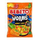 Bebeto Worms – Caramelle Gommose a Forma di Vermi 80 g