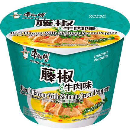 Master Kong – Noodles Istantanei al Manzo e Pepe – 108 g