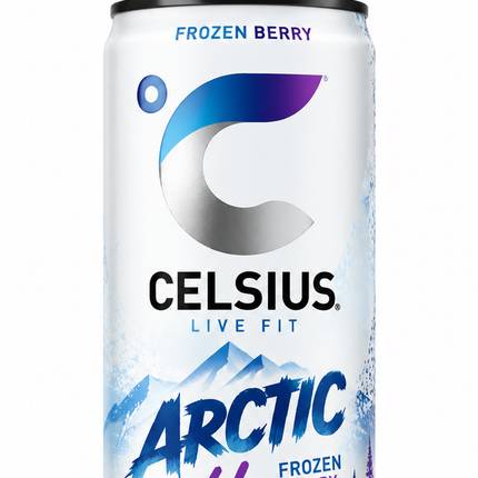 CELSIUS Arctic Vibe Frozen Berry 250 ml - 品牌特写