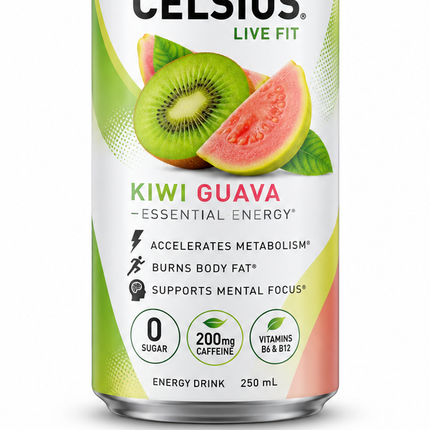 CELSIUS Kiwi Guava 250 ml - dettaglio gusto