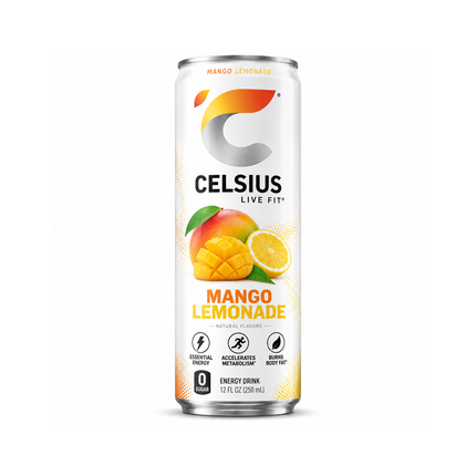 CELSIUS Mango Lemonade 250 ml - 主图白底