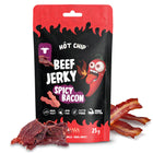 Beef Jerky Spicy Bacon – 25g | Snack di Carne Piccante ad Alto Contenuto Proteico