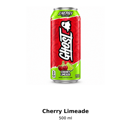 GHOST Energy Cherry Limeade Zero Sugar 500 ml - 展示图