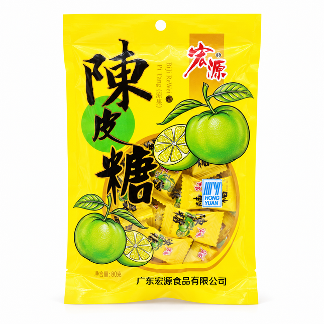Hongyuan Chenpi – Caramelle alla Scorza di Mandarino 80 g
