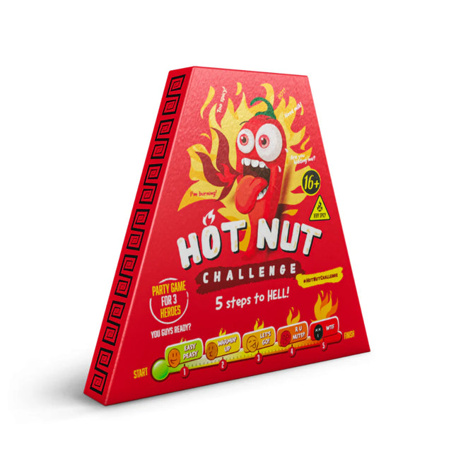 Hot Nut Challenge – Sfida Piccante Estrema con 5 Livelli di Fuoco | Gioco per Adulti 16+