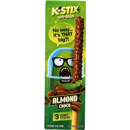 K-Stix Bastoncini Croccanti Cioccolato e Mandorle 3 × 18 g (54 g)