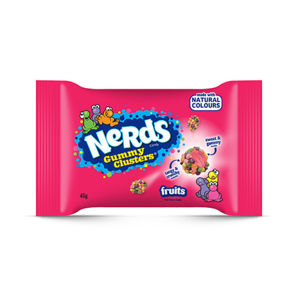 Nerds Gummy Clusters Fruits Candy 45g